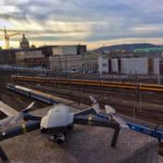 re-dron DJI Mavic Pro s výhledem na Praha